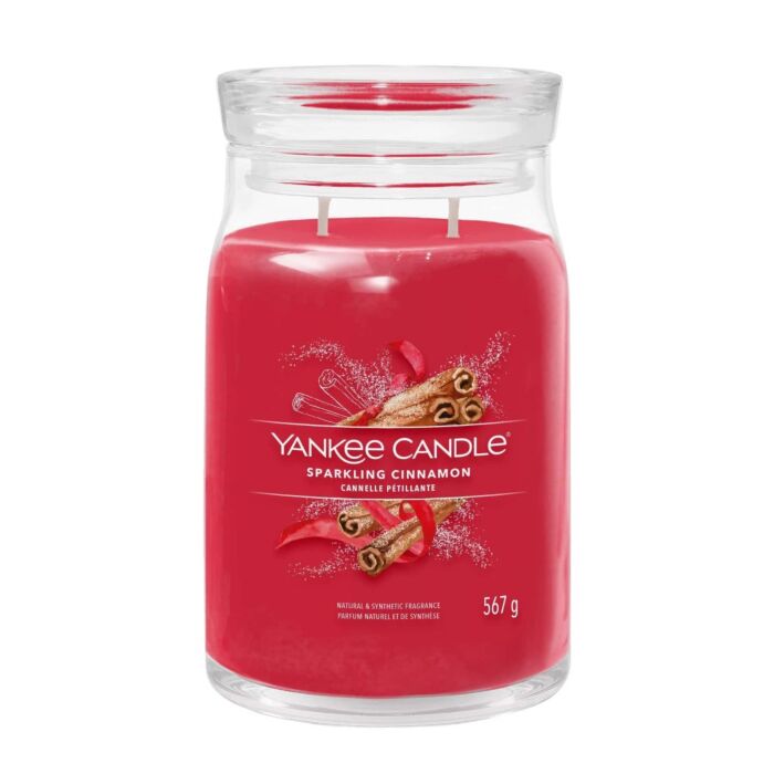 Yankee Candle Sparkling Cinnamon Signature Large Jar